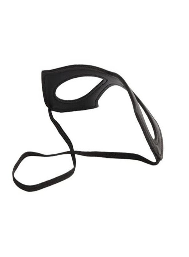 سوتشات قناع قطة نسائي من الجلد الأسود من سوتشات، مناسب لحفلات التنكر والهالوين، وإكسسوارات أزياء تنكرية. - Image 4